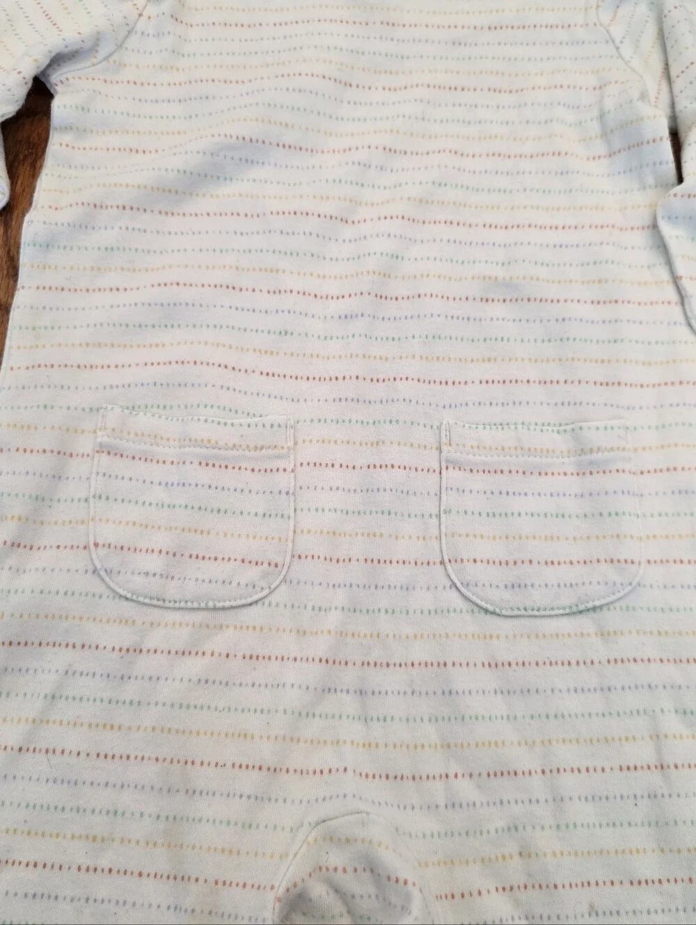 Gymboree Rainbow Striped Cloud & Sun One-Piece